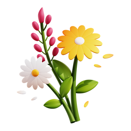 Blume  3D Icon