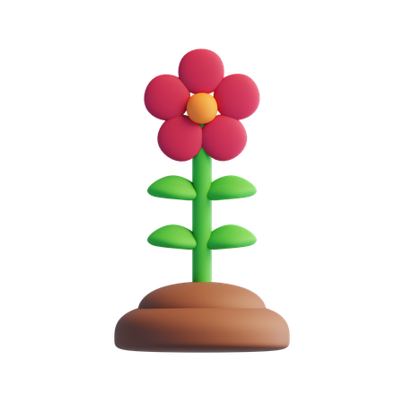 Blume  3D Icon