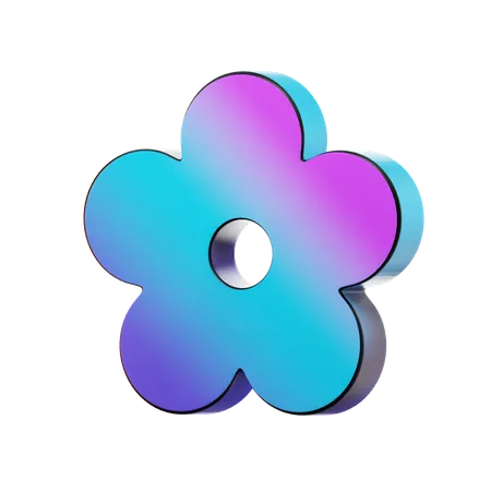 Blume  3D Icon