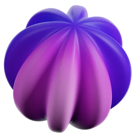 Blume abstrakt form  3D Icon