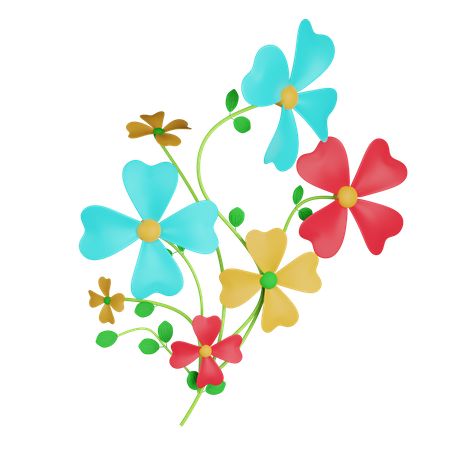 Blume blumen  3D Icon