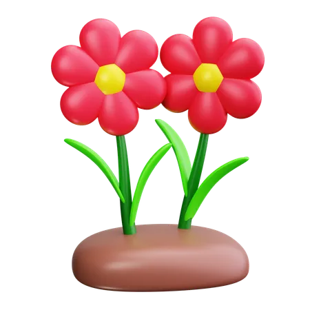 Blumenblüte  3D Icon