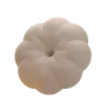 Blume Donut abstrakte Form