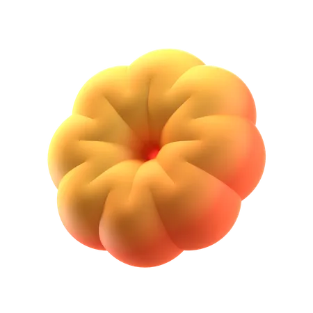 Blume Donut abstrakte Form  3D Icon