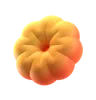 Blume Donut abstrakte Form