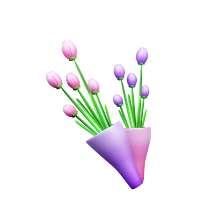 Blume Pflanze  3D Icon