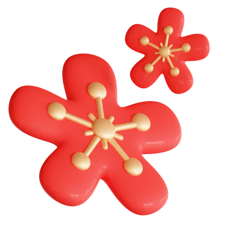 Blumen  3D Icon