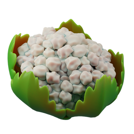 Blumenkohl  3D Icon