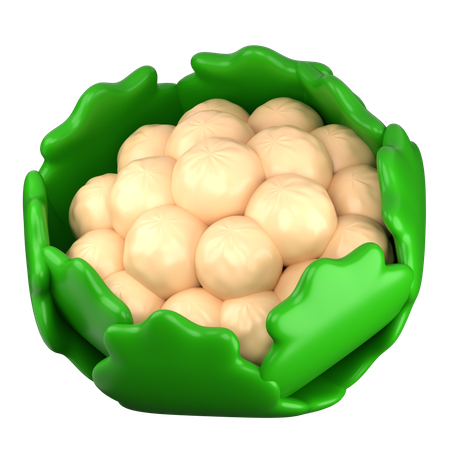 Blumenkohl  3D Icon