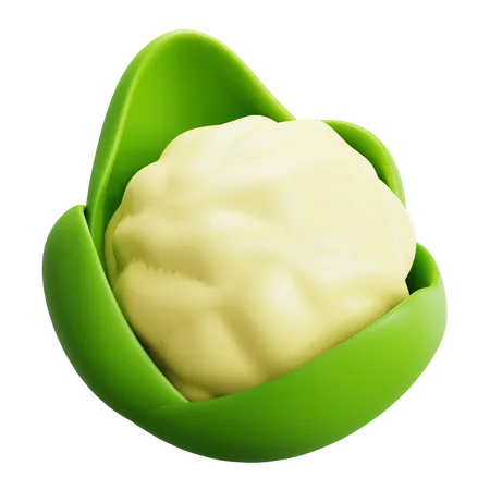 Blumenkohl  3D Icon