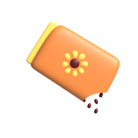 Blumensamen  3D Icon