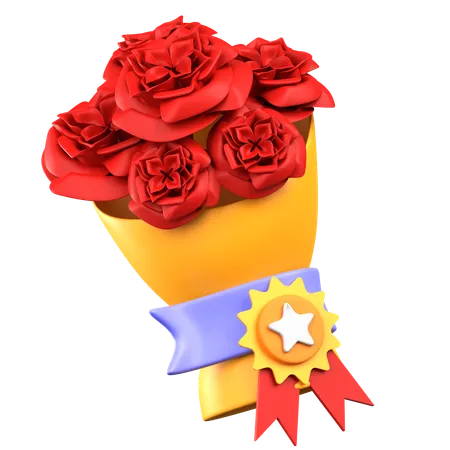 Blumenstrauß  3D Icon