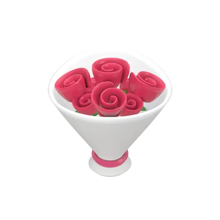 Blumenstrauß  3D Illustration