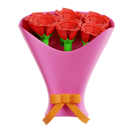 Blumenstrauß  3D Icon
