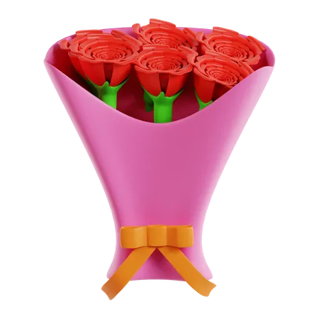 Blumenstrauß  3D Icon