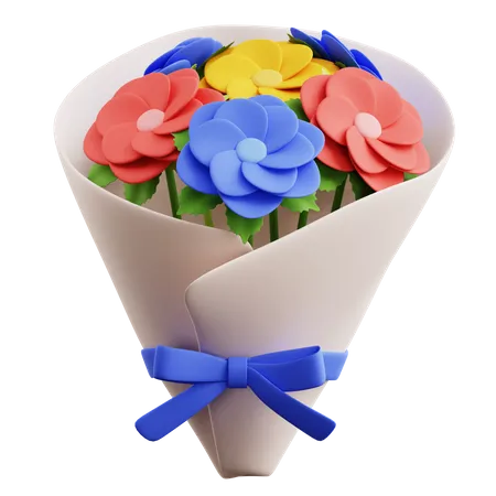 Blumenstrauß  3D Icon