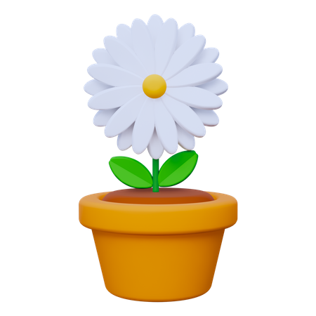 Blumentopf  3D Icon