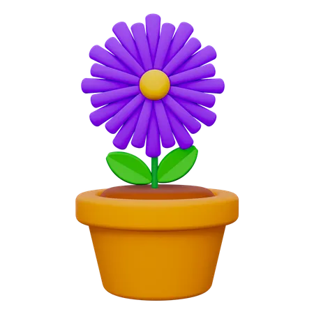 Blumentopf  3D Icon