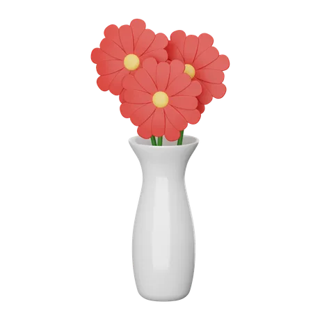 Blumenvase  3D Icon