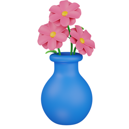 Blumenvase  3D Icon