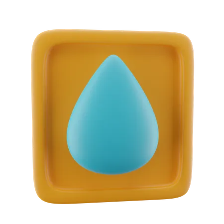 Blur Tool - 3d Icon  3D Icon
