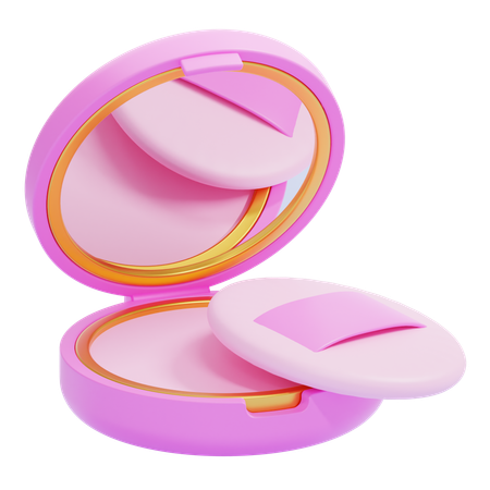 Blush compacto  3D Icon