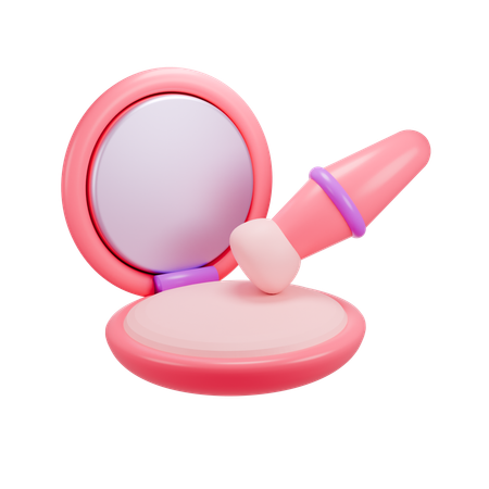 Blush on  3D Icon