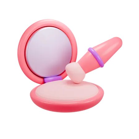 Blush on  3D Icon