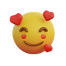 blush emoji 3d