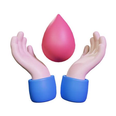 Blut sparen  3D Icon