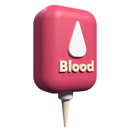 Blutbeutel  3D Icon