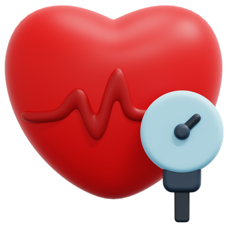 Blutdruck  3D Icon