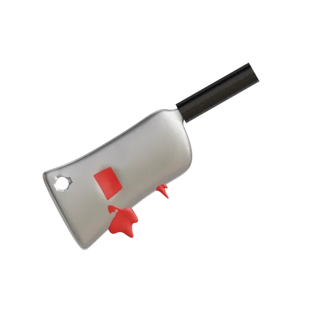 Blutiges Messer  3D Icon