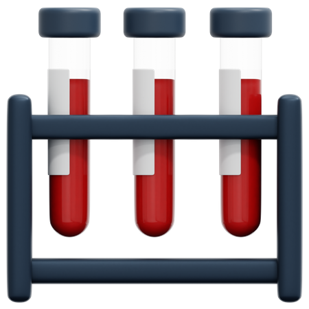 Bluttestständer  3D Icon