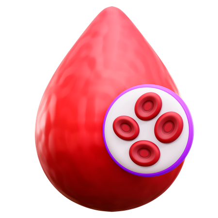 Blutzellen  3D Icon