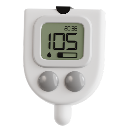 Glukometer  3D Icon