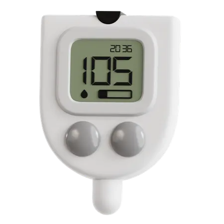 Glukometer  3D Icon