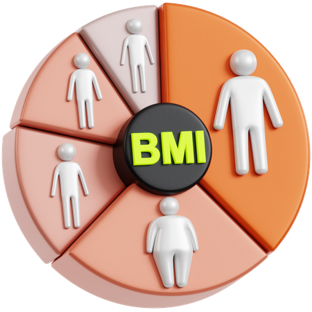 Bmi Zones Chart  3D Icon
