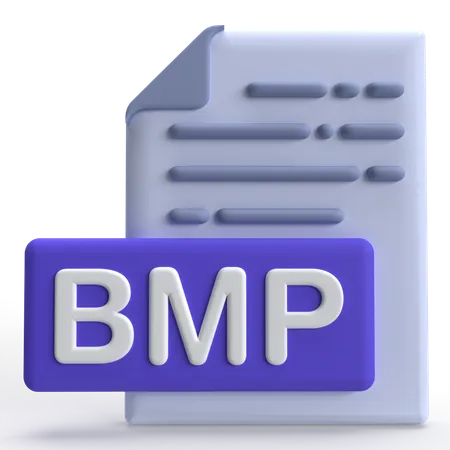 Arquivo bmp  3D Icon