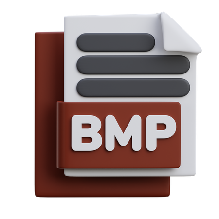 Arquivo bmp  3D Icon