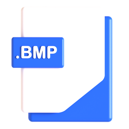 Extensão bmp  3D Icon