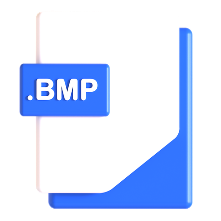 Bmp Extension  3D Icon