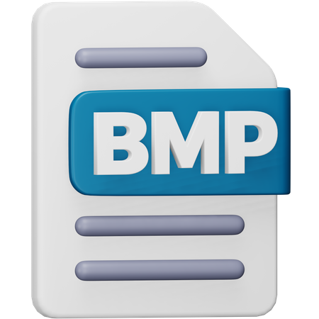 Bmp File  3D Icon