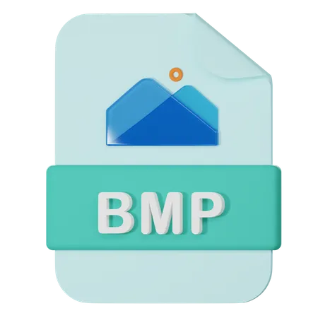 Bmp File  3D Icon