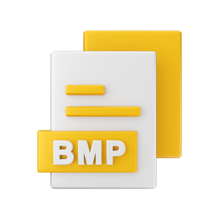 Bmp File  3D Illustration