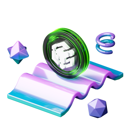 비앤비  3D Icon
