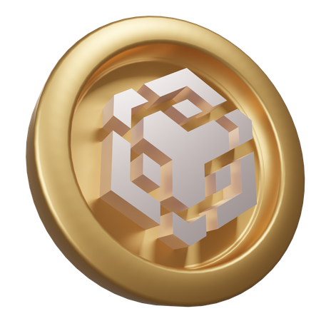 Bnb Chain  3D Icon