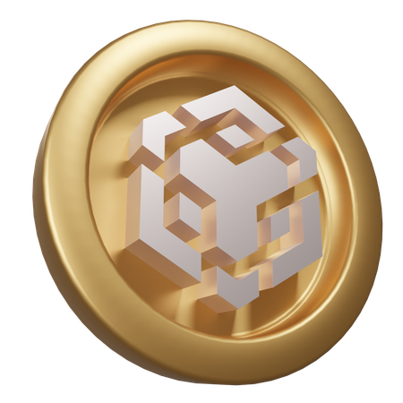 Bnb Chain  3D Icon