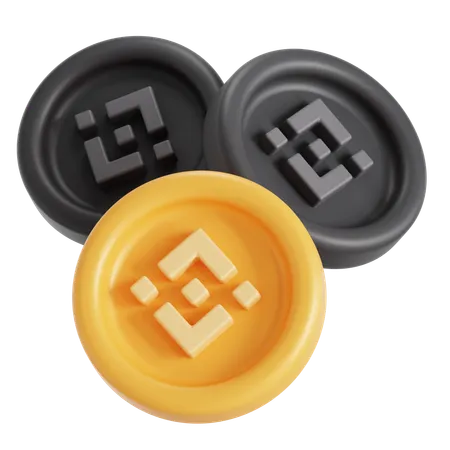 BNB coin  3D Icon