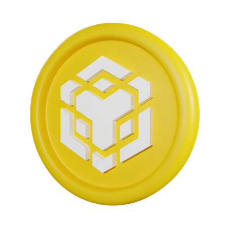 BNB Coin  3D Icon